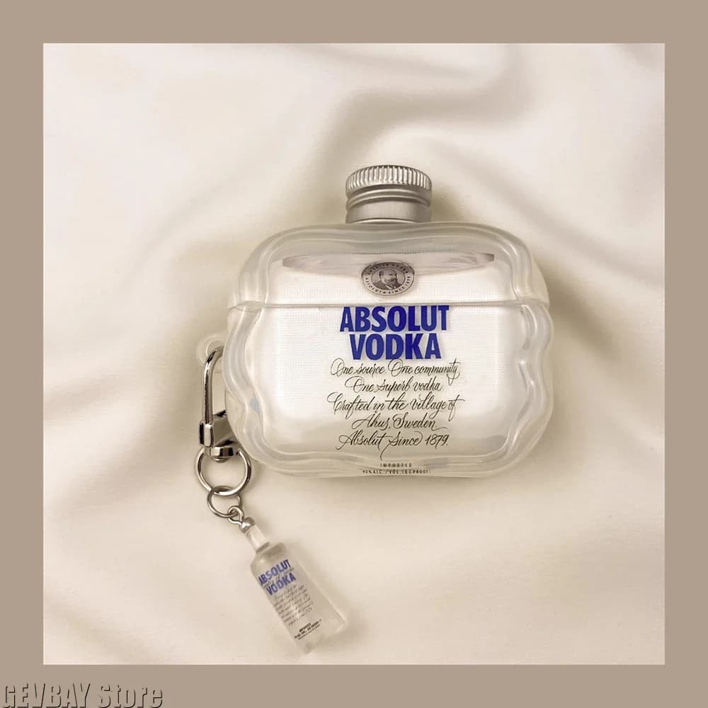 NEW Vodka Airpods 4 Case 4th Generation Case Airpods Pro 2 Compatible for Apple Earphone Case 3rd Generation