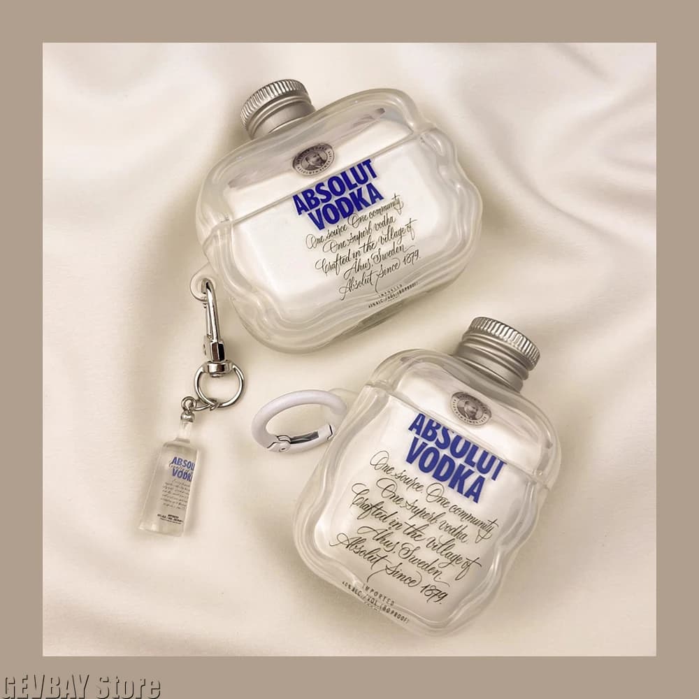 NEW Vodka Airpods 4 Case 4th Generation Case Airpods Pro 2 Compatible for Apple Earphone Case 3rd Generation