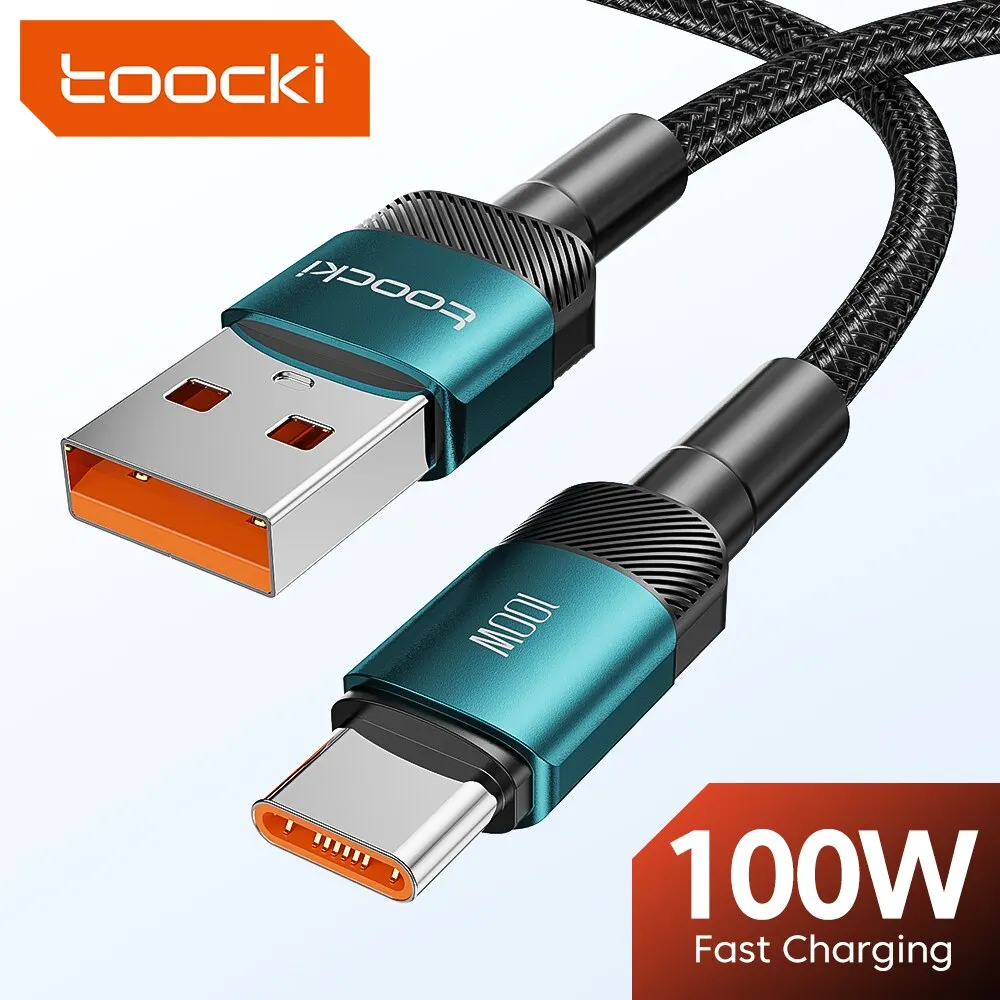Toocki uniwersalny szybki kabel USB-C 1m/2m ⚡